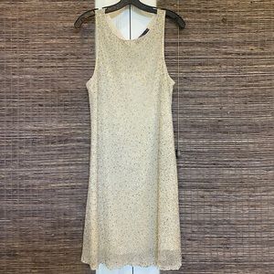 Polo by Ralph Lauren gold sequin dress